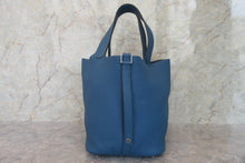 画像をギャラリービューアに読み込む, HERMES／エルメス ピコタンロックGM トリヨンクレマンス ブルータラサ □P刻印 ハンドバッグ 700050070
