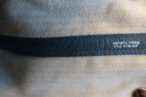 HERMES／エルメス ガーデンパーティPM ネゴンダ ブルートンペット T刻印 トートバッグ 700040016