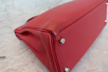 將圖片載入圖庫檢視器 HERMES／エルメス ケリー32 トリヨンクレマンス ルージュガランス □K刻印 ショルダーバッグ 700070299
