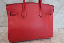 Load image into Gallery viewer, HERMES BIRKIN 30 Epsom leather Rouge □J Engraving Hand bag 700100085

