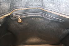 画像をギャラリービューアに読み込む, CHANEL/シャネル 復刻トート キャビアスキン ブラック/ゴールド金具 トートバッグ 800080033
