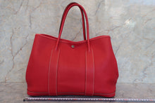 画像をギャラリービューアに読み込む, HERMES／エルメス ガーデンパーティPM ネゴンダ ルージュカザック □L刻印 トートバッグ 700110098
