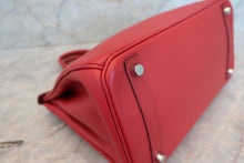 Load image into Gallery viewer, HERMES BIRKIN 30 Epsom leather Rouge □J Engraving Hand bag 700100085
