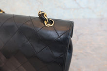 将图片加载到图库查看器，CHANEL/CF大号经典双C 链条包 羊皮 Black/Gold hadware(黑色/金色金属) 肩背包 800030099
