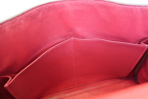 HERMES／エルメス ケリー32 トリヨンクレマンス ルージュガランス □K刻印 ショルダーバッグ 700070299