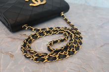 将图片加载到图库查看器，CHANEL/CF大号经典双C 链条包 羊皮 Black/Gold hadware(黑色/金色金属) 肩背包 800030099

