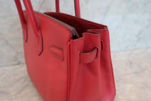 Load image into Gallery viewer, HERMES BIRKIN 30 Epsom leather Rouge □J Engraving Hand bag 700100085
