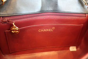 CHANEL/シャネル ダイアナマトラッセチェーンショルダーバッグ ラムスキン ブラック/ゴールド金具 ショルダーバッグ 600120059