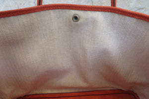 HERMES／エルメス ガーデンパーティPM ネゴンダ カプシーヌ □Q刻印 トートバッグ 700080050