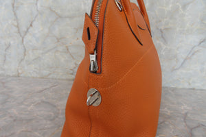 HERMES／BOLIDE 31 Clemence leather Orange □I Engraving Shoulder bag 700050091