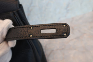 HERMES／エルメス バーキン30 トリヨンクレマンス ブラック □K刻印 ハンドバッグ 700070288