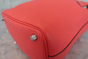 HERMES／エルメス ピコタンロックＰＭ トリヨンクレマンス ローズジャイプール C刻印 ハンドバッグ 700040001
