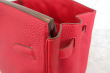Load image into Gallery viewer, HERMES BIRKIN 35 Clemence leather Rouge casaque □P Engraving Hand bag 700070083
