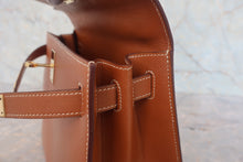 画像をギャラリービューアに読み込む, HERMES／エルメス ケリー28 クシュベル ゴールド 〇S刻印 ショルダーバッグ 800020057・29090107
