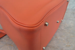 HERMES／エルメス リンディ34 エバーカラー クレヴェット □R刻印 ショルダーバッグ 700020192