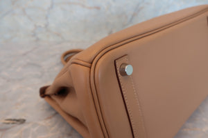 HERMES／エルメス バーキン30 ヴォースイフト タバックキャメル □L刻印 ハンドバッグ 700070287