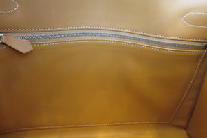 HERMES／エルメス ケリー32 ボックスカーフ ナチュラルサブレ □E刻印 ショルダーバッグ 700070291
