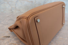 画像をギャラリービューアに読み込む, HERMES／エルメス バーキン30 ヴォースイフト タバックキャメル □L刻印 ハンドバッグ 700070287
