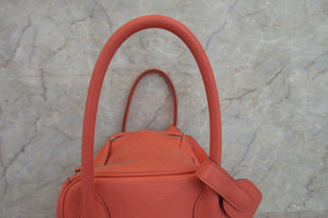 HERMES／エルメス リンディ34 エバーカラー クレヴェット □R刻印 ショルダーバッグ 700020192
