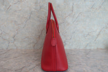 将图片加载到图库查看器，HERMES BOLIDE 35 Fjord leather Rouge vif 〇X刻印 Shoulder bag 600080030
