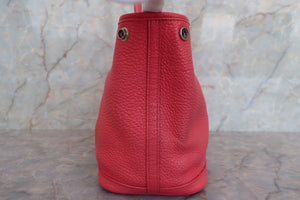 HERMES／エルメス ガーデンパーティＴＰＭ ネゴンダ ブーゲンビリア □O刻印 トートバッグ 700030210