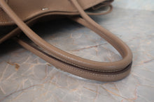 將圖片載入圖庫檢視器 HERMES／エルメス ガーデンパーティPM ネゴンダ エトゥープ □L刻印 トートバッグ 700120212
