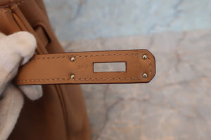 HERMES／エルメス バーキン30 ヴォースイフト タバックキャメル □L刻印 ハンドバッグ 700070287
