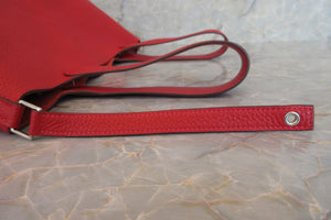 HERMES／エルメス ピコタンロックＭＭ トリヨンクレマンス ルージュカザック □Q刻印 ハンドバッグ 700070100