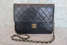 画像をギャラリービューアに読み込む, CHANEL/シャネル マトラッセプッシュロックチェーンショルダーバッグ ラムスキン ブラック/ゴールド金具 ショルダーバッグ 800080004
