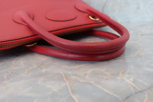 将图片加载到图库查看器，HERMES BOLIDE 35 Fjord leather Rouge vif 〇X刻印 Shoulder bag 600080030
