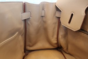 HERMES／エルメス バーキン30 ヴォースイフト タバックキャメル □L刻印 ハンドバッグ 700070287