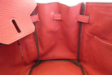 Load image into Gallery viewer, HERMES BIRKIN 25 Togo leather Bougainvillier Hand bag 700050035
