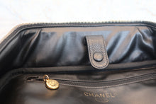 画像をギャラリービューアに読み込む, CHANEL/シャネル ココマークバニティ キャビアスキン ブラック/ゴールド金具 バニティ 800040184
