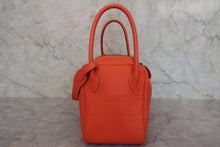将图片加载到图库查看器，HERMES LINDY 26 Clemence leather Orange poppy U刻印 Shoulder bag 800030116
