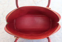 将图片加载到图库查看器，HERMES BOLIDE 35 Fjord leather Rouge vif 〇X刻印 Shoulder bag 600080030
