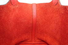 將圖片載入圖庫檢視器 HERMES／エルメス ピコタンロックＭＭ トリヨンクレマンス ルージュクー A刻印 ハンドバッグ 700060297
