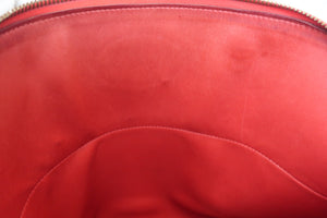 HERMES BOLIDE 35 Fjord leather Rouge vif 〇X刻印 Shoulder bag 600080030