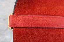將圖片載入圖庫檢視器 HERMES／エルメス ピコタンロックＭＭ トリヨンクレマンス ルージュクー A刻印 ハンドバッグ 700060297
