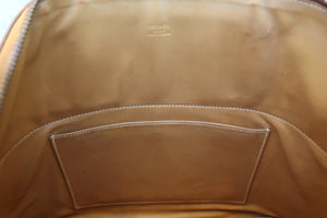 HERMES BOLIDE 35 Graine Couchevel leather Gold 〇U Engraving Hand bag 700060204