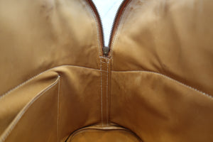 HERMES BOLIDE 35 Graine Couchevel leather Gold 〇U Engraving Hand bag 700060204
