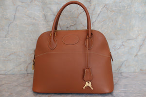HERMES／BOLIDE 31 Graine Couchevel leather Gold 〇Y刻印 Hand bag 500080091