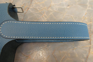 HERMES／エルメス ピコタンＰＭ トリヨンクレマンス ブルージーン □H刻印 ハンドバッグ 700030126