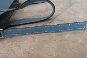 HERMES／エルメス ピコタンＰＭ トリヨンクレマンス ブルージーン □H刻印 ハンドバッグ 700030126