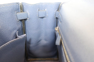 HERMES KELLY 25 Chevre myzore goatskim Blue □K刻印 Shoulder bag 600100075