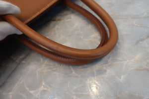 HERMES BIRKIN 35 Graine Couchevel leather Gold □A Engraving Hand bag 700040128