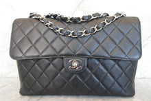 画像をギャラリービューアに読み込む, CHANEL/シャネル 中マトラッセシングルフラップチェーンショルダーバッグ キャビアスキン ブラック/シルバー金具 ショルダーバッグ 700110137
