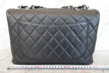 画像をギャラリービューアに読み込む, CHANEL/シャネル 中マトラッセシングルフラップチェーンショルダーバッグ キャビアスキン ブラック/シルバー金具 ショルダーバッグ 700110137
