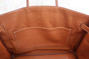 HERMES／エルメス バーキン35 クシュベル ゴールド 〇Y刻印 ハンドバッグ 700040014