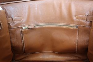HERMES／エルメス バーキン35 クシュベル ゴールド 〇Y刻印 ハンドバッグ 700040014