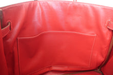 將圖片載入圖庫檢視器 HERMES／エルメス バーキン35 アルデンヌ ルージュヴィフ 〇X刻印 ハンドバッグ 700090214
